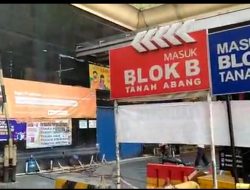 VIDEO: Kondisi Pasar Tanah Abang Saat PPKM Level 4