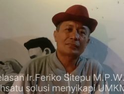 Penjelasan Singkat Ir.Feriko Solusi Bagi UMKM Saat Ini dan Ditengah Pandemi