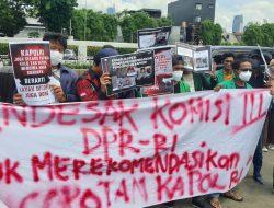 Relawan Reformasi Polri Aksi Unjukrasa atas Keterlibatan Oknum Polisi Bisnis Narkoba