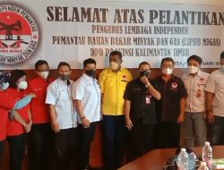 Sukses!! Pelantikan LIPBB MIGAS DPD Prov. Kaltim di Jakarta, KETUM: “Terpanggil untuk Memantau Migas”