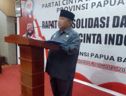 Deklarasi PCI Papua Barat, Gubernur Sebut Anak-Anak Muda Papua Juga Bisa Tampil di Politik Nasional