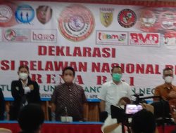 Deklarasi Aliansi Relawan Nasional RI-1 Dihadiri Ratusan Relawan: ‘Bersatu Padu untuk Bangsa dan Negara’