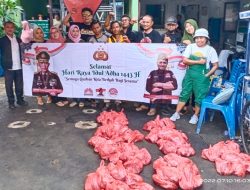 BARANUSA Berbagi Daging Kurban di Hari Raya Idul Adha 1443 H, Begini Kata Adi Kurniawan..