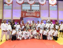 Pangkostrad Tutup Kejurnas Judo Senior dan Kata Piala Menpora 2022, Kontingen DKI Jakarta Juara Umum