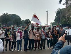 Aliansi Masyarakat Adat Papua Gelar Aksi Unjukrasa Disekitar Istana Negara