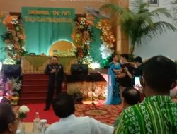 Peserta Kagum dengan Suara Emas Hendropriyono Eks Kepala BIN Saat Bernyanyi di Acara Syukuran HUT Jendral(Purn) Tedjo Edhi