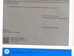 Surat yang di Layangkan Ke Mensekneg oleh YKBP’45 untuk Presiden RI: Tinggal Menanti Audiensi
