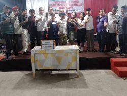 Joel Simbolon Ucapkan Selamat atas Peresmian Lapangan Serbaguna Pinang Ranti