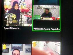 Mahkamah Agung RI Bersama Rekan Media Gelar Refleksi Akhir Tahun 2022 Secara Virtual