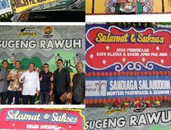 Dibanjiri Karangan Bunga, Restoran ‘Sate Klathak Pak Jede dan Bakmie Jowo Resmi Dibuka di Jakarta