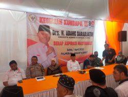 Kundapil II Adang Daradjatun Serap Aspirasi Masyarakat
