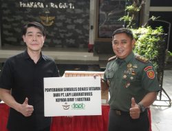 DIVIF 1 KOSTRAD TERIMA BANTUAN VITAMIN DARI PT. LAPI LABORATORIES