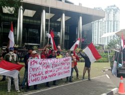 Pemuda Banten Demo KPK, Minta Segera Periksa Kadis PUPR Banten Terkait Proyek Jalan Pakupatan-Palima