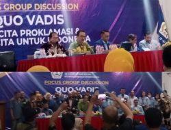 Penjelasan Ir. Soegiharto di Acara FGD Dengan Tema: “Wujudkan Cita-cita Proklamasi untuk Indonesia”