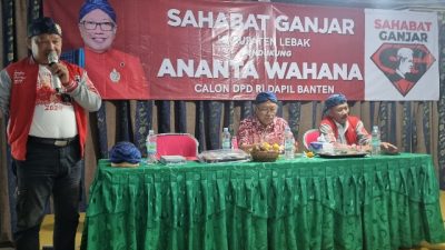 Ganjar dan Ananta Paket Komplit Raih Pemenangan Pemilu 2024 Wilayah Banten