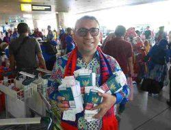 Ketua Umum Relawan Erick Thohir (ETOR) Umrohkan 40 Jamaah ke Tanah Suci Secara Gratis