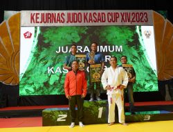 Kejurnas Judo Kasad Cup Ke-14 Tahun 2023 Ditutup, Pengprov DKI Jakarta Juara Umum