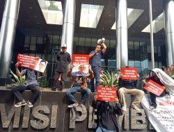 Aksi Jilid lll Dana PEN Kab.Muna Suasana KPK Mencekam Sebab Dinilai Lemah