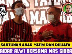 LuarBIASA !! Haidar Alwi dan Mas Gibran Berikan Santunan Bagi Yatim dan Orang yang Tak Mampu