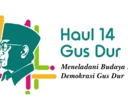 Haul ke-14 Gus Dur, Ganjar-Mahfud Kompak Hadir