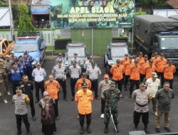 Kodim 0613/Ciamis Bersama Elemen Warga Gelar Apel Kesiapsiagaan Bencana