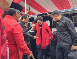 Megawati Disambut Tarian Budaya Saat Hadir di Lokasi HUT ke-51 PDIP