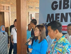 Gibran dan Istri Sosialisasi Program Makan Siang dan Susu Gratis untuk Ibu-Ibu Hamil di Cipayung Depok