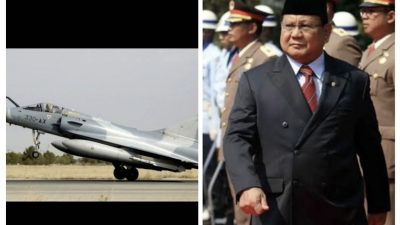 Prabowo Diminta Klarifikasi Soal Fee USD 20 Juta Tekiat Rencana Pembelian Pesawat Tempur Mirage 2000-5