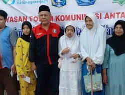 FORKAM Berbagi Santunan Kepada Yatim,Lansia dan Wartawan