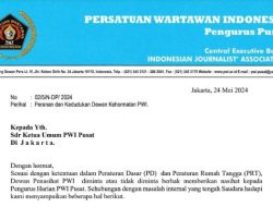 Dewan Penasehat PWI Pusat Kirim Surat Teguran kepada Hendry Ch Bangun