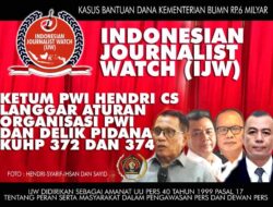 M.Ihsan Mundur dari Jabatan Wabendum PWI Pusat Imbas PWI Gate Dugaan Korupsi dana UKW