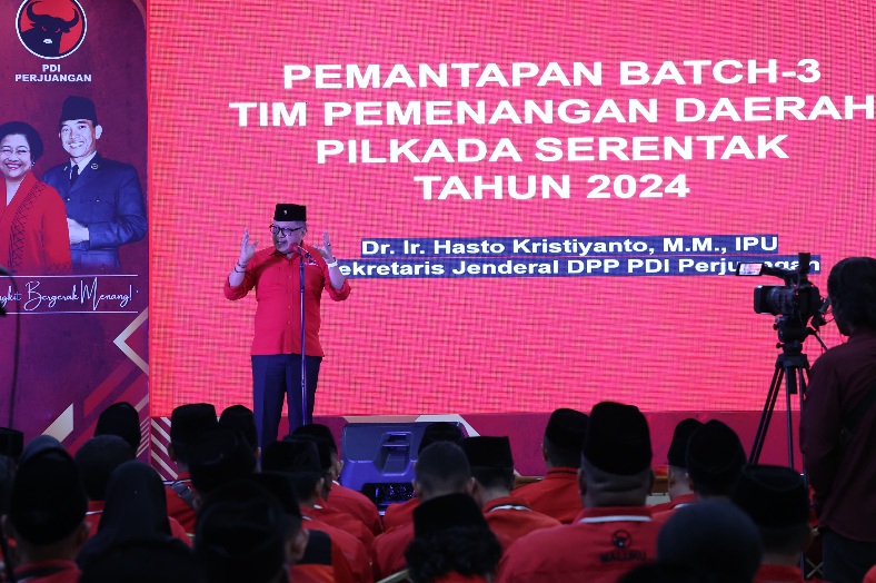 PDIP Prioritaskan Kader Internal untuk Pilkada Jateng, Bali dan Daerah Basis