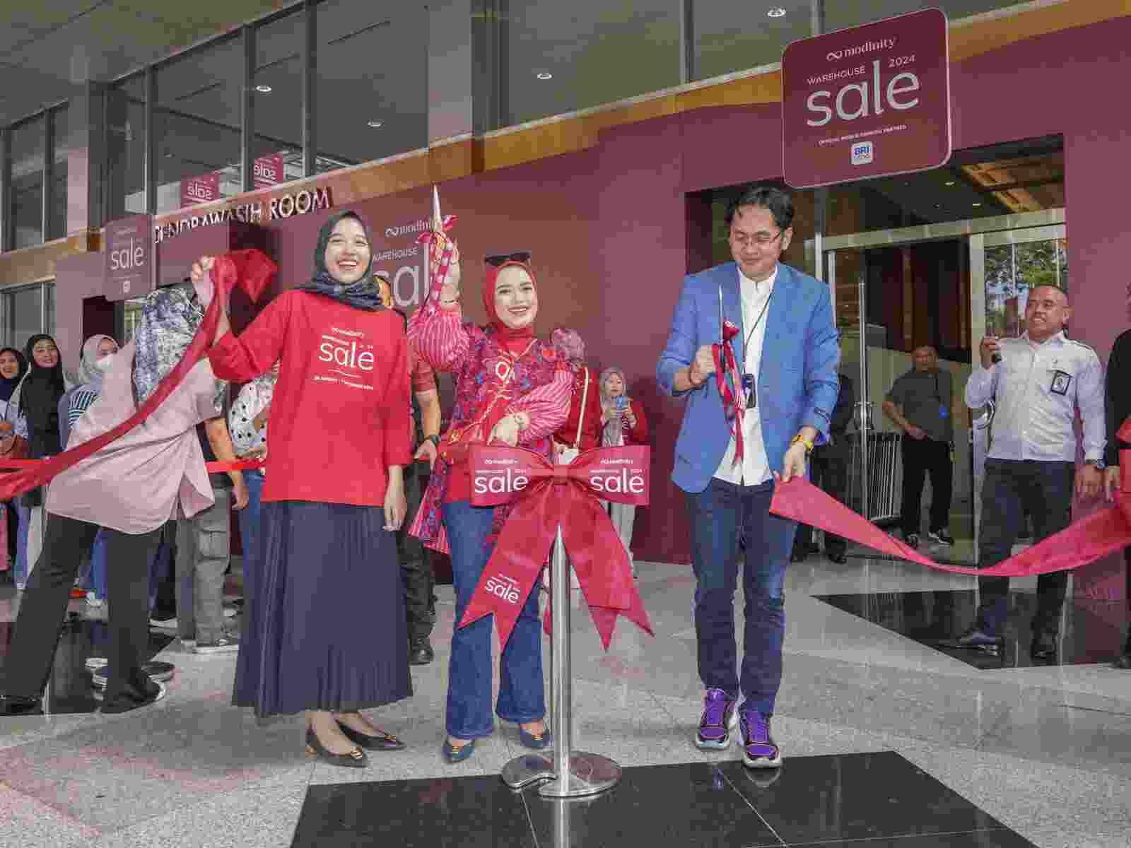 LEBIH BESAR! Pesta Belanja Tahunan MODINITY WAREHOUSE SALE Hadir Serentak di Dua Negara : Indonesia & Malaysia