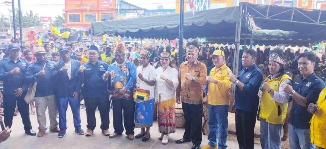 Calon Bupati Boven  Digoel Yakob Suharto Mendaftar Di KPU: Siap Luncurkan Program-program Strategis untuk Kemajuan dan Kesejahteraan Masyarakat