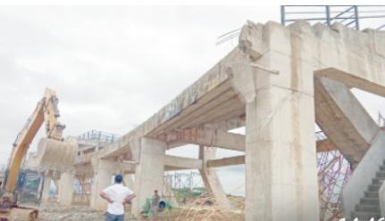 Mega Proyek Stadion Di Muna Rubuh, Mendesak KPK dan KEJAGUNG Lakukan Pemeriksaan Terhadap Direktur PT. LB dan PT. SBG