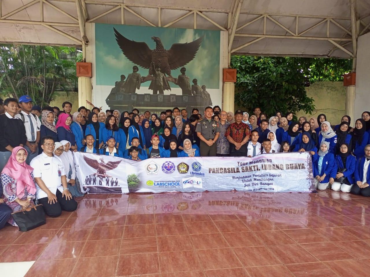 YKCB Gelar Study Tour ke Monumen Pancasila Sakti Lubang Buaya Pondok Gede Dalam rangka Peringatan Pemberontakan G. 30 S 1965/PKI