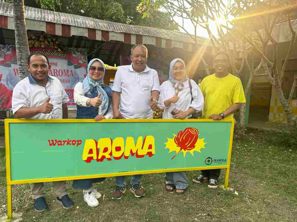 IKAWIGA Resmikan Warkop Aroma: Wadah Bisnis Baru Alumni dan Masyarakat di Terminal Landungsari