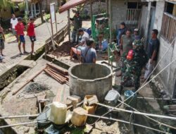 Menyeberangi Lautan, Satgas TMMD Kodim 1501/Ternate Wujudkan Harapan Air Bersih di Desa Guaria