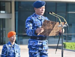 Danlanud Sultan Hasanuddin Pimpin Upacara 17-an, Bacakan Sambutan Kasau