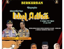 Rayakan Idul Adha Dari Hati ke Hati, GMPRI Sampaikan Ucapan Terima Kasih Setingi-Setingginya untuk Kapolri