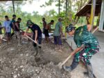 Pos Ninati Bantu Renovasi Gereja Paroki Ninati, Kehadiran Satgas Yonif 126/KC Membawa Kebaikan