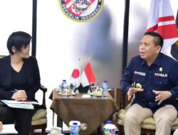 Kepala Bakamla RI Terima Kunjungan Director Infrastructure Management JICA