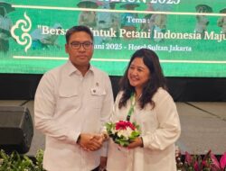 Sudaryono Didapuk Jadi Ketum HKTI, Wabendum Dhini M: Harapan Petani di Tangan Kita