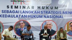 Seminar Hukum RKUHAP Sebagai Langkah  Strategi Menuju Kedaulatan Hukum Nasional