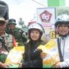 Jaga Stabilitas Harga Beras, Kodim 1710/Mimika Kolaborasi Dengan Perum Bulog Terus Gelar Gerakan Pangan Murah Kepada Warga Timika