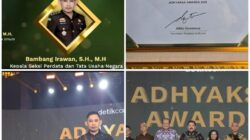 Bambang Irawan Perwakilan Jaksa Kejati Lampung Terima Penghargaan 3 Besar Nasional Adhyaksa Awards 2025*
