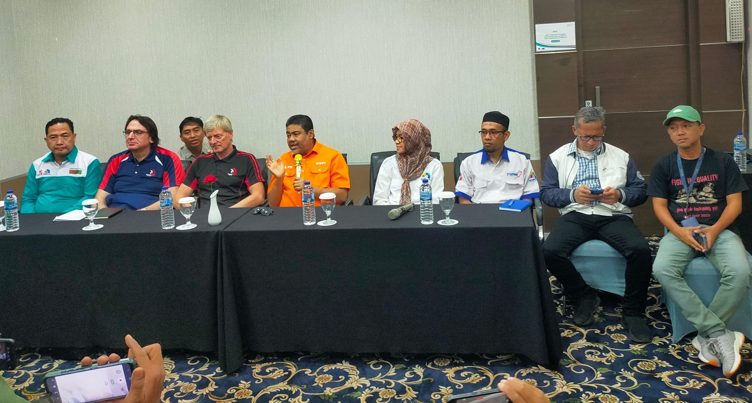 KSPI RUU Ketenagakerjaan, Tuntutan Kenaikan Upah Minimum Sebesar 8,5% Hingga 10,5% Melalui HOSTUM, Serta Hasil Rapat Serikat Buruh Se-Asia Pasifik terkait Labour Law Reform di kawasan Asia Pasifik.