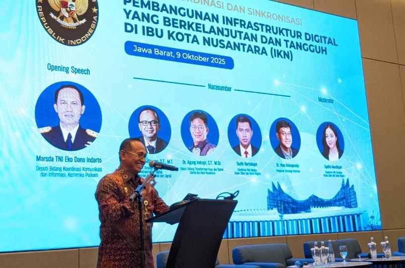 Wujudkan IKN Kota Cerdas Berdaulat Digital, Kemenko Polkam: Bangun Sinergi Lintas Sektor