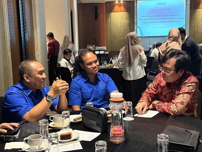 Dewas BPJS Kesehatan Ungkap 4 Isu Strategis JKN Saat Serap Aspirasi di Lampung