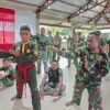 Latih Ketangkasan Prajurit, Kodim 1710/Mimika Gelar Latihan Pencak Silat Militer